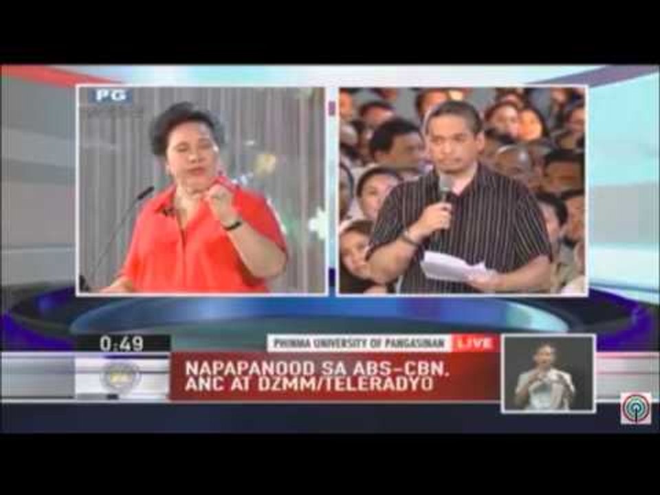 FAST TALK: Miriam Defensor Santiago