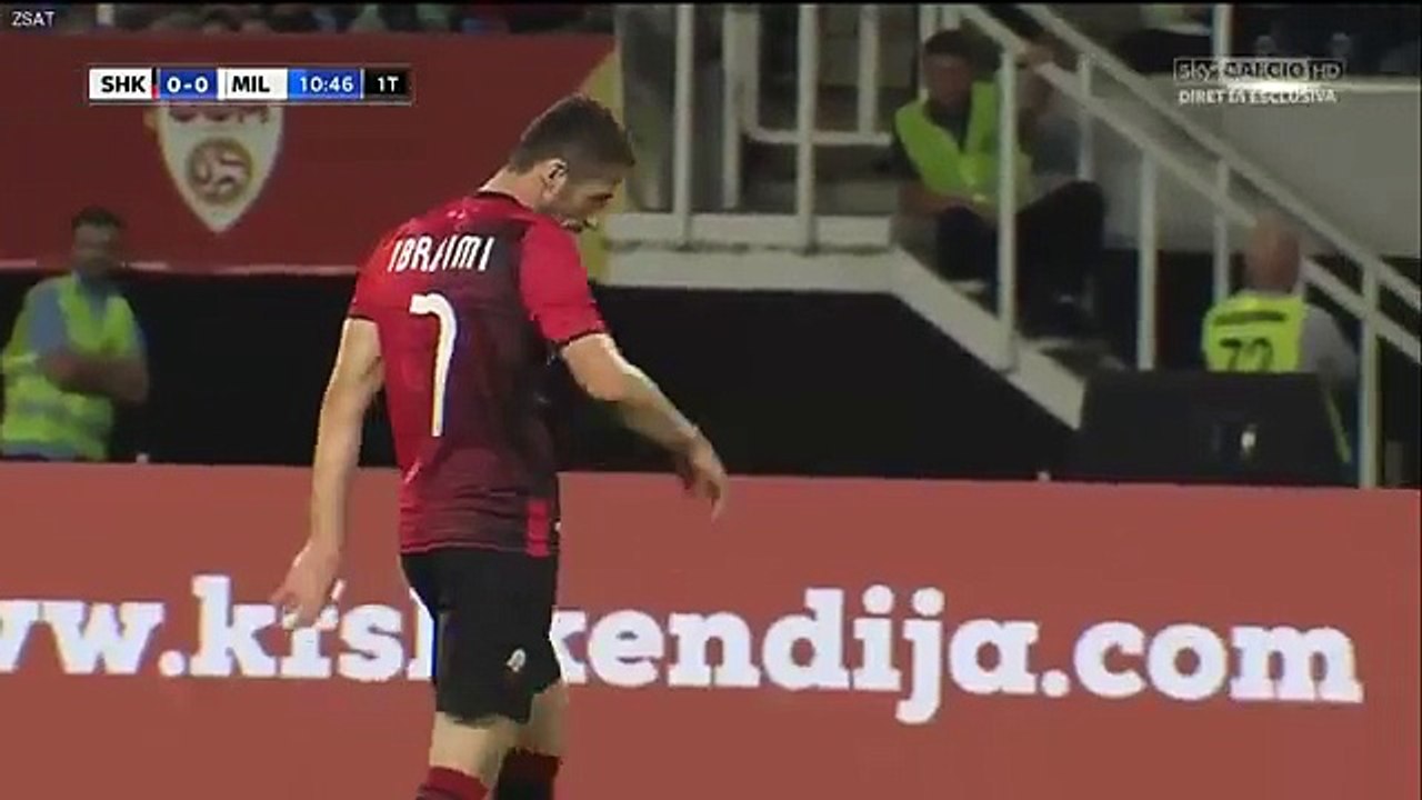 AC Milan vs Shkendija 1-0 _ Highlights & All Goals _ UEFA Europa League 24_8_2017