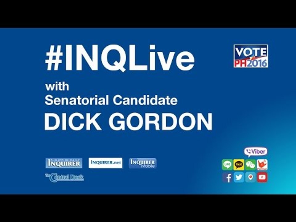 #INQLive with Dick Gordon