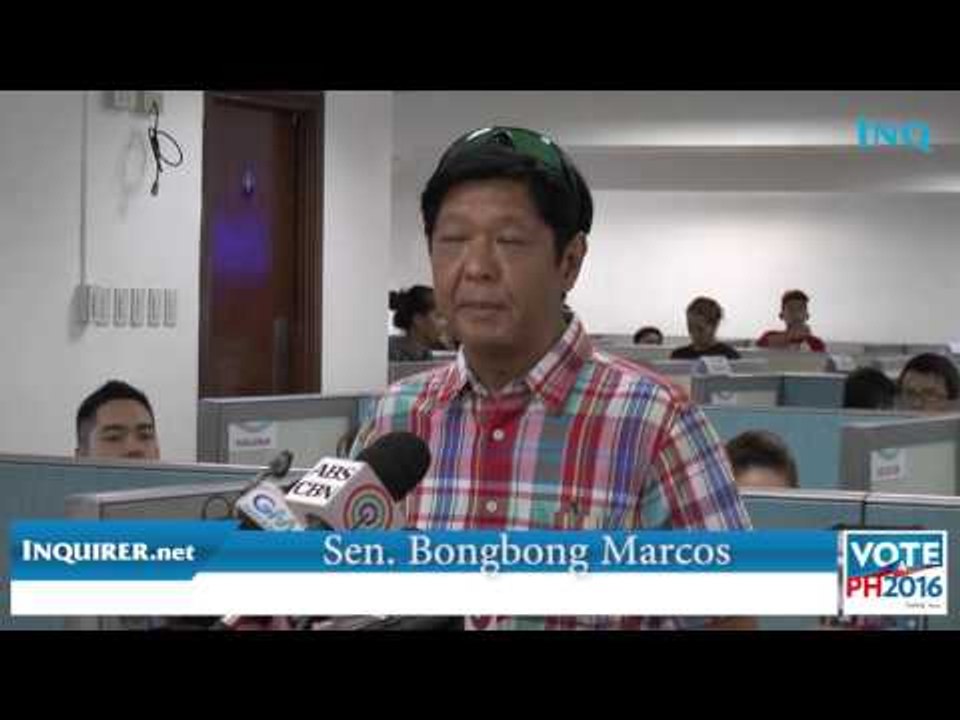 Marcos addresses election problems, glitches