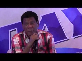 Duterte on election win: I ain't there until I'm there