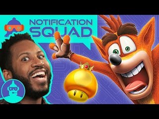What's YOUR Favorite Childhood Video Game? (Crash, Mario Kart, Batman?) | Notification Squad S1 E7