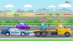 The Police Car + 1 HOUR kids videos Catching Bad Cars the Race Car | Police Chase Video For Kids