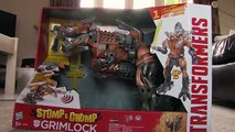 Edad y extinción Figura Nuevo de pisar muy fuerte transformadores Grimlock chomp vs indominus rex unboxi