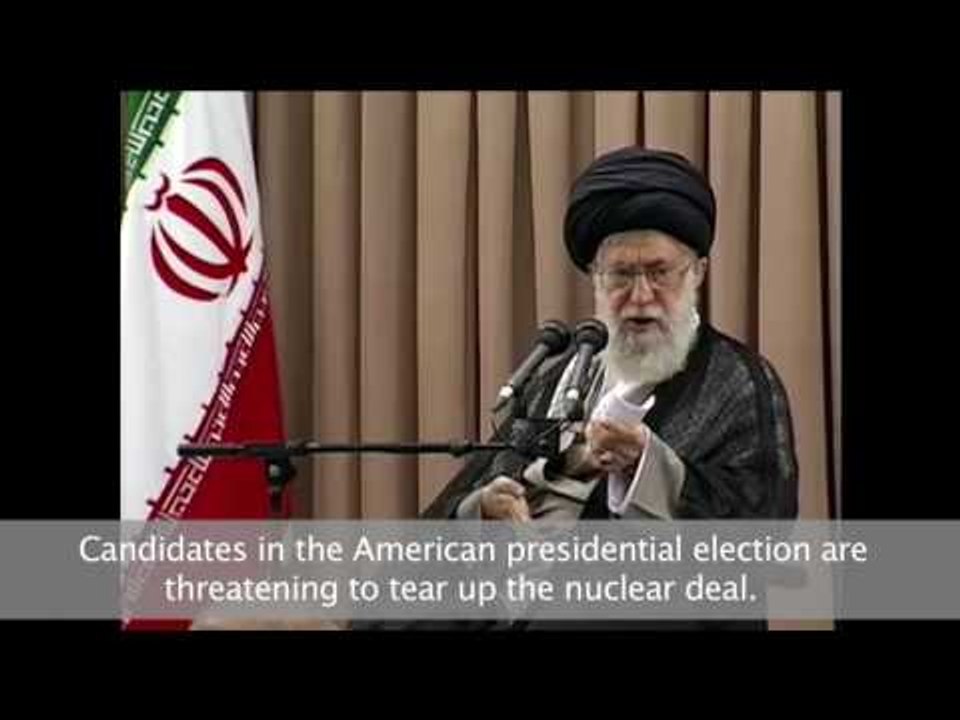 Iran's Khamenei warns US candidates over nuclear deal