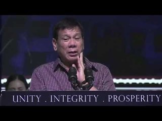 Duterte dishes out advice to say no to money offers