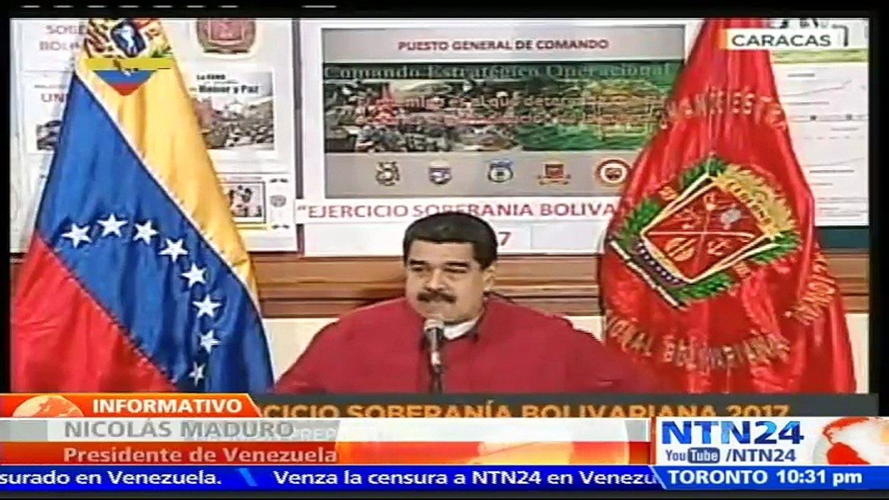Presidente Maduro arremetió contra Mike Pence por reunirse con líderes del exilio venezolano en Miami