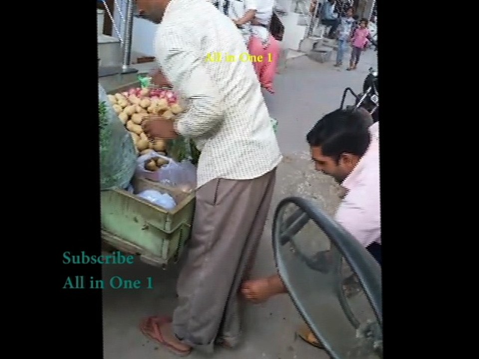 Innocent poor man