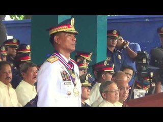 Outgoing PNP chief Marquez gives farewell speech
