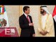 Peña Nieto pide a Emiratos Árabes Unidos invertir en México/ Vianey Esquinca