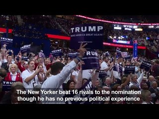 Republican Party nominates Donald Trump for president