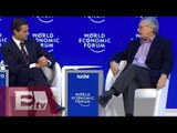 Esto dijo EPN en el Foro Económico Mundial en Davos /  Kimberly Armengol