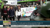 Estudiantes secundarios de Chile rechazan ley de educación