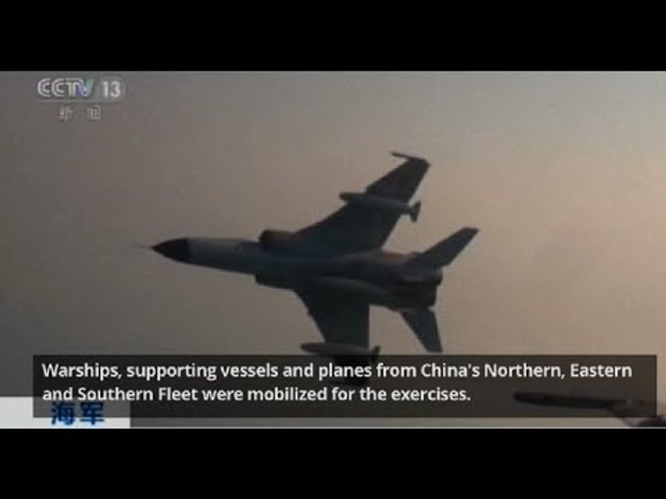 China navy conducts drill in South China Sea