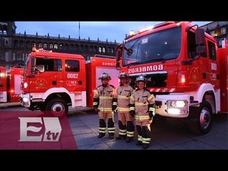 GDF dota de moderno equipo y vehículos a bomberos/ Hiram Hurtado