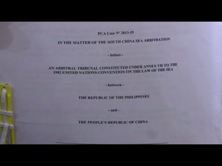 China under Int'l 'pressure' after Hague ruling