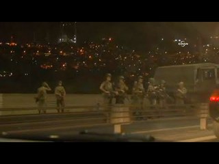 Tanks, military on streets of Turkey amid coup