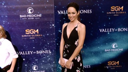 Autumn Reeser "Valley of Bones" Premiere Black Carpet