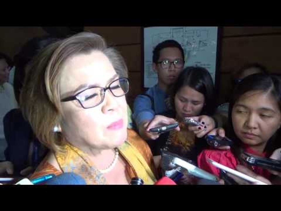 De Lima: Nothing 'intrinsically wrong' in Duterte's stand on human rights