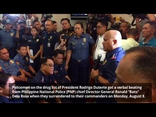 Bato lashes out at cops involved in illegal drug trade
