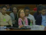 De Lima: 12 witnesses to face Senate probe on summary killings