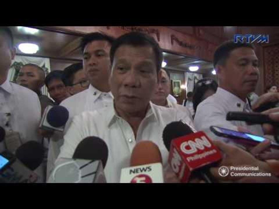 Duterte calls on China to let Pinoys fish in West Philippine Sea