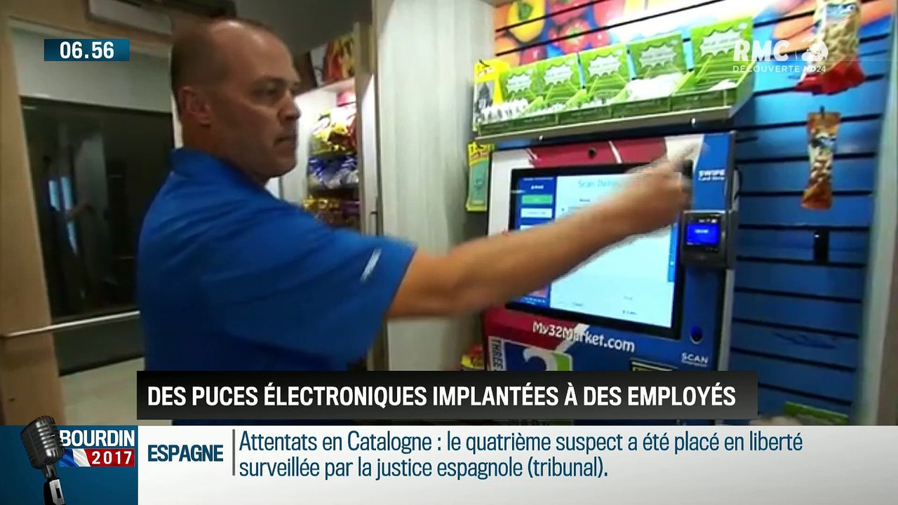 La chronique d'Anthony Morel: Des puces électroniques implantées à des employés - 25/08