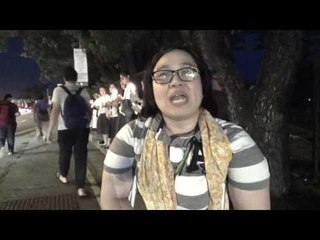 Miriam College students hold candle-lighting procession vs EJK
