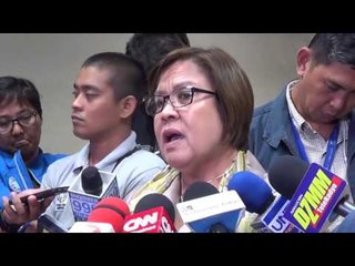 De Lima: Duterte's invitation to UN a welcome development