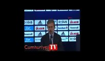Aykut Kocaman Vardar maçı sonrası basın toplantısını terk etti: Anlatacak bir şeyim yok