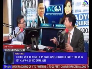 Ep. 08 INQ&A - Senator Ralph Recto - September 13, 2016