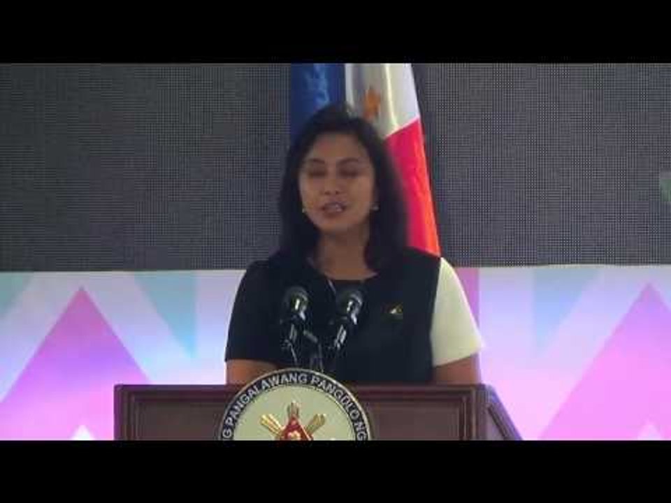 Leni Robredo: Let’s build bridges, not walls