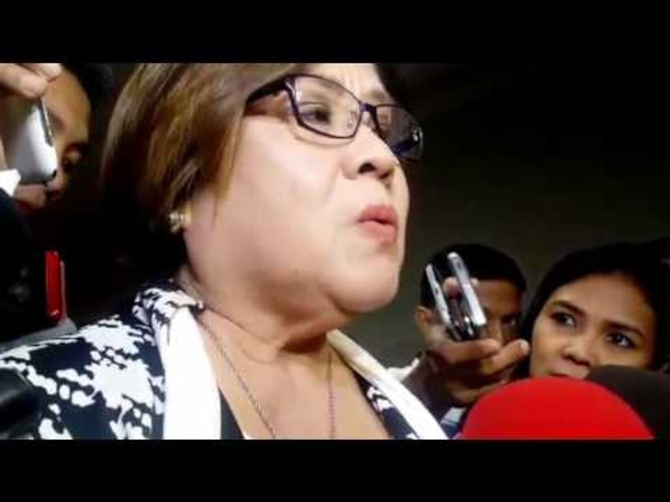 De Lima to file ‘test’ case vs Duterte’s immunity from suit