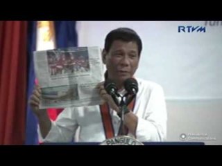 Duterte lectures about true 'friendship'