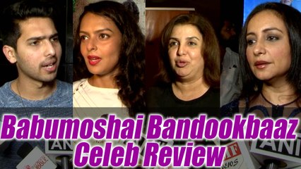 Babumoshai Bandookbaaz Celeb Review: Farah Khan | Armaan Malik | Divya Dutta | FilmiBeat