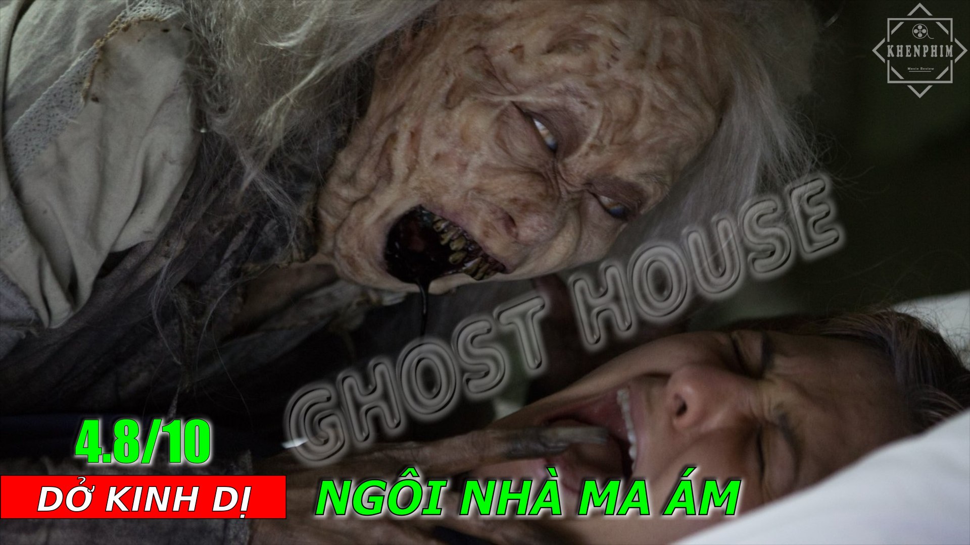 ⁣Review phim Ghost House (Ngôi Nhà Ma Ám) - cú lừa mới đến từ các rạp phim