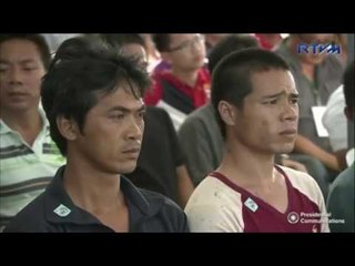 Duterte sends off Vietnamese fishermen