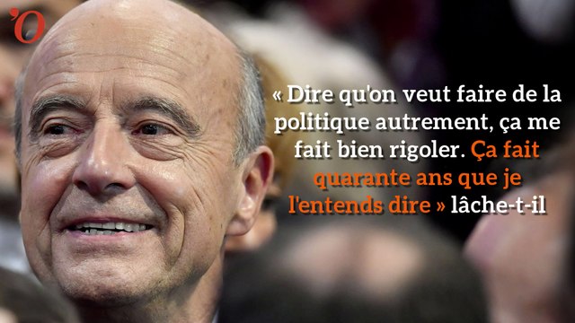 Alain Juppé s’en prend à Macron : «Ça me fait bien rigoler»
