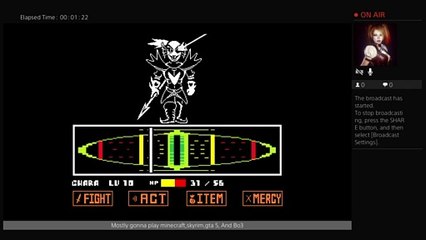 Undertale Undyne fight (4)