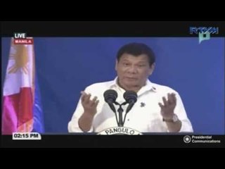 Duterte: Aquino never attempted to know scale of drug problem