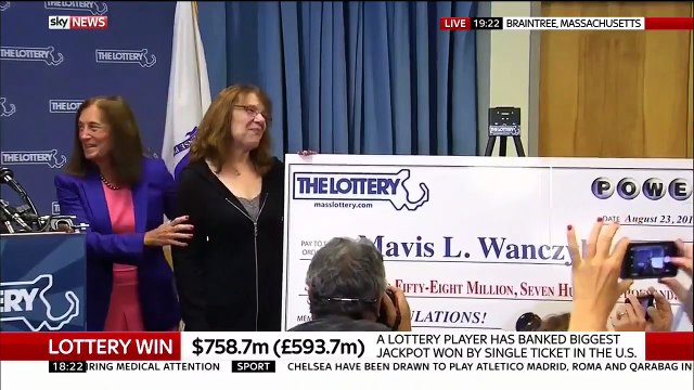 Cette employé d'hôpital a gagné 758,7 millions de dollars à la loterie américaine