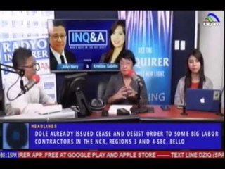 INQ&A with DSWD Secretary Judy Taguiwalo - October 4, 2016