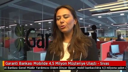 Garanti Bankası - Mobilde 4,5 milyon
