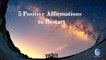 Positive Affirmations - 5 Positive Affirmations To Restart