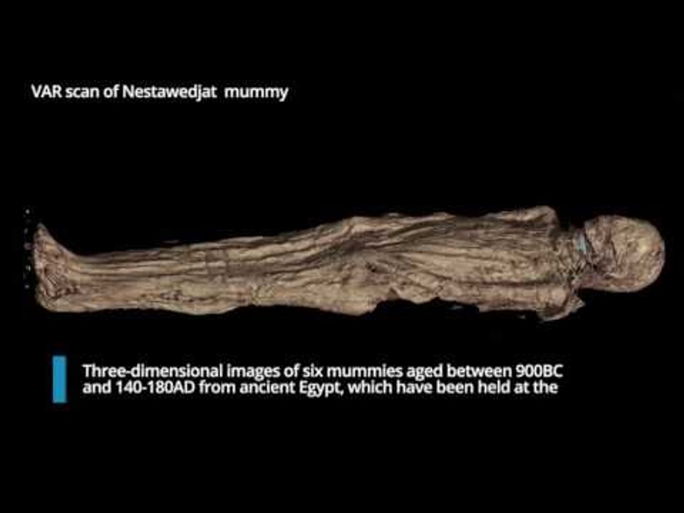 Egyptian mummies virtually unwrapped in Australia