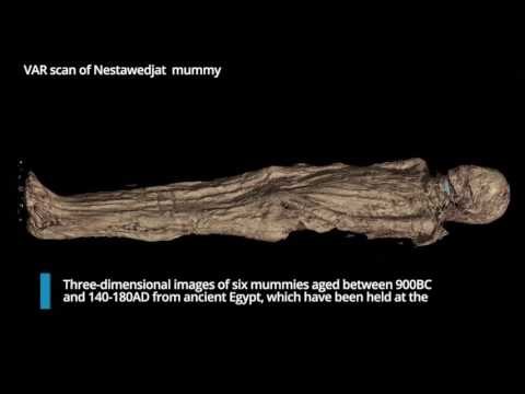 Egyptian mummies virtually unwrapped in Australia