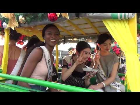 Miss Universe candidates experience Manila