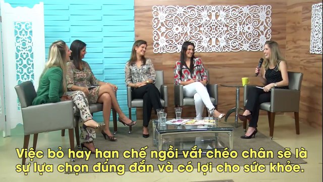 Tác hại không lường từ thói quen ngồi vắt chéo chân sang chảnh