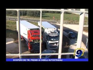 Sciopero dei tir, presidi ai caselli autostradali