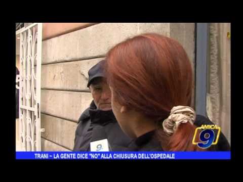 Trani | La gente dice No alla chiusura dell'Ospedale